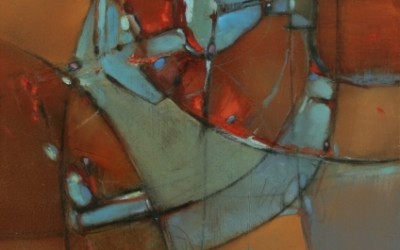 Rattle and Hum, 2005, oil on canvas, 12x12