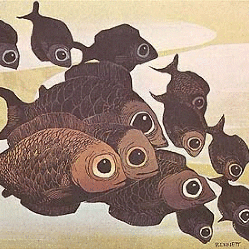 Artist : Elton Bennett : Title : Folk 