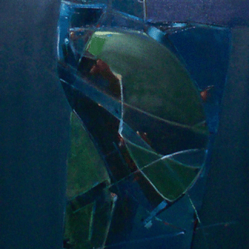 ARTIST: SCOTT J. MORGAN TITLE: YET REMAINING YEAR: 2006 DIMENSIONS: H 36 W 24 MEDIAN: Oil on canvas