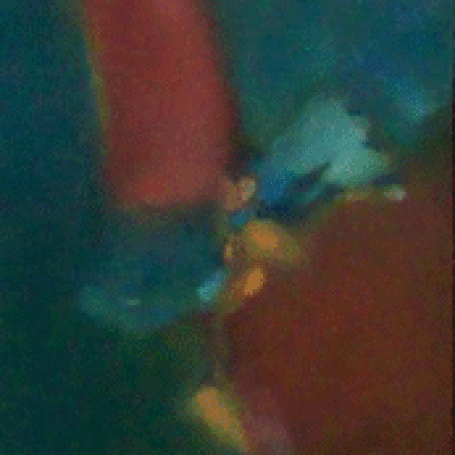 ARTIST: SCOTT J. MORGAN : TITLE: TO & FRO : YEAR: 2007 : DIMENSIONS: H 24 W 8 : MEDIAN: Oil on canvas