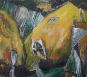 Night Visitors  18x20