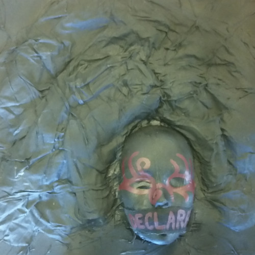 Noir Femme IV mixed media 20 ½ X 21  2012