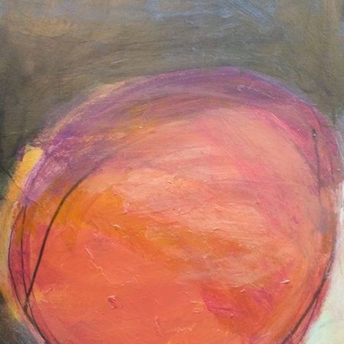Vic Wade :: Other Side of a Solar Eclipse :: 22 x 30 :: Acrylic on watercolor paper :: 2014
