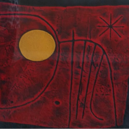 Maki Haku ( 1924 - 2000)  :: Emanation :: 14 3/4 x 14 3/4 :: Limited Edition - 59 / 100