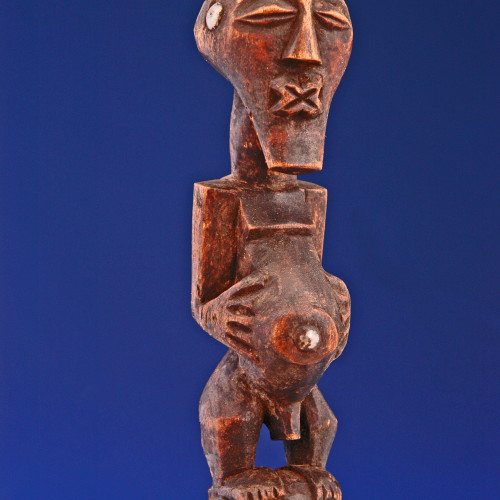 Yoruba Carved Ax front
