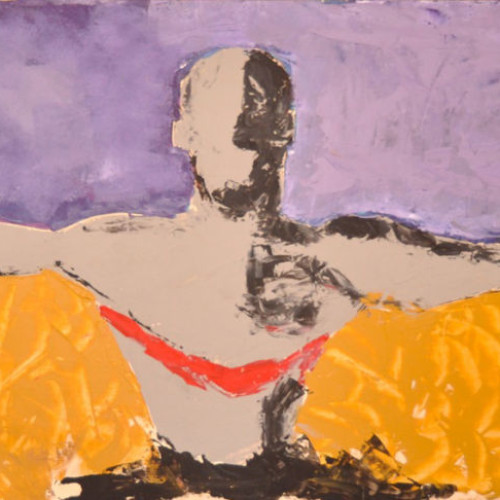 El_Campeon, Acrylic on Wood, 79x38, 2009