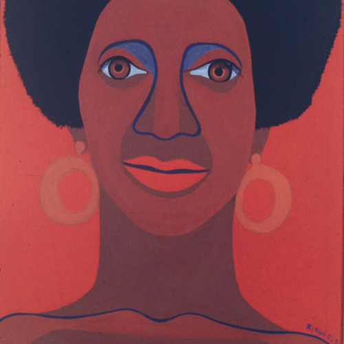 Ringgold Soul Sister l Oil on canvas l 36x18 l 1967