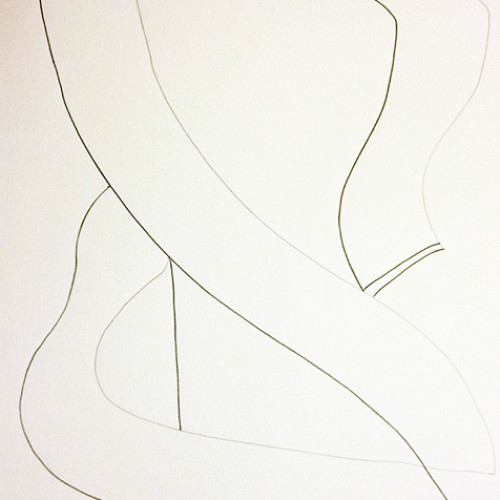 WB_GateFold 22x30 l 2016 l graphite line drawing
