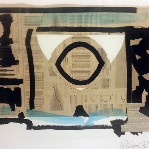 WB_MutualFundSeries  acrylic on paper 22x30 acrylic on paper