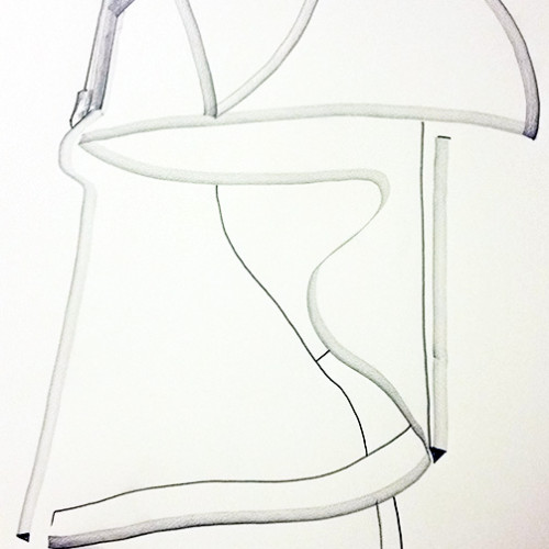 WB_PlowShare 22x30 l 2016 l graphite line drawing