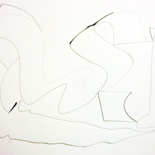 WB_Thirds 22x30 l 2016 l graphite line drawing