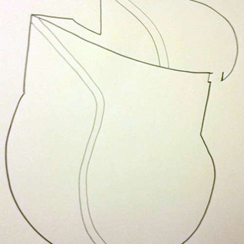 WB_Tips 22x30 l 2016 l graphite line drawing