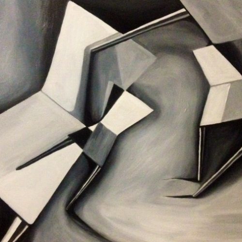 chairs 2 l oil on canvas 16x20 2016