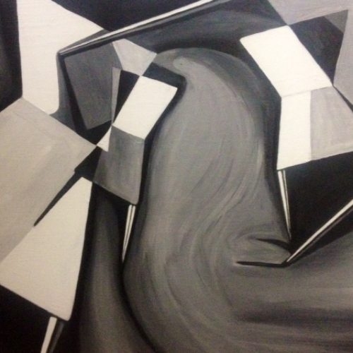 chairs 6 l oil on canvas l 16x20 l 2016