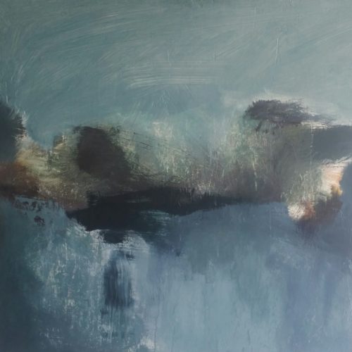 Glacial Melt oil, 36x36-1